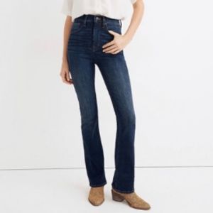 NWOT Madewell Skinny Flare Jeans Lasalle Wash